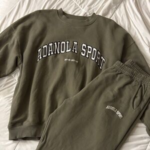 Adanola Sport Olive green sweatsuit